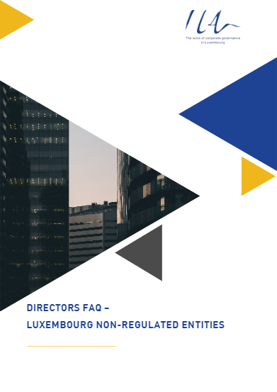 Directors FAQ - Luxembourg non-regulated entities